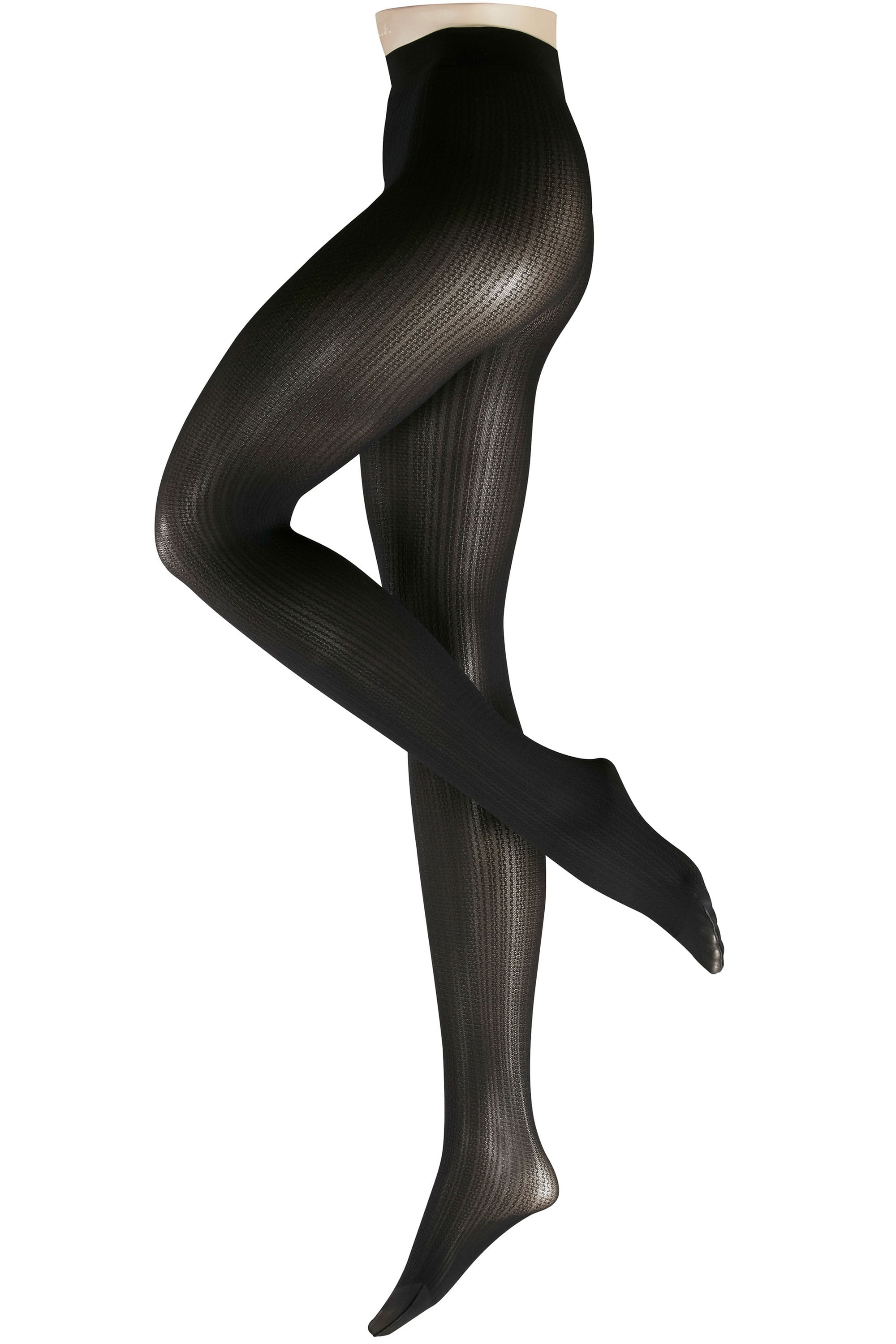 50 Denier Rib Tights 40659