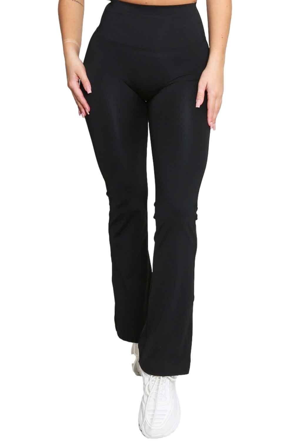 High Waisted Flare Leggings