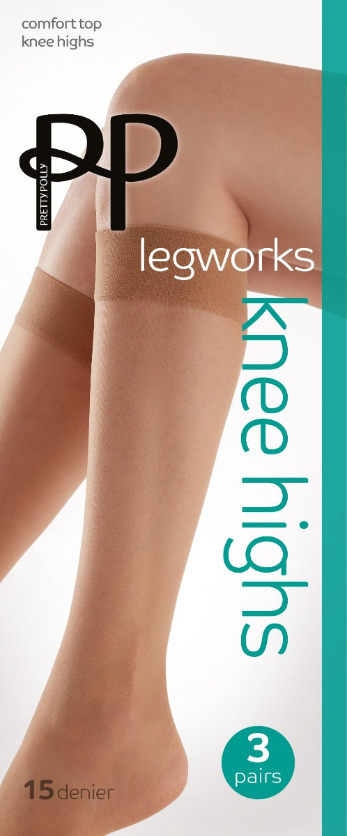 Comfort Top Knee Highs 3 Pair Pack GM95