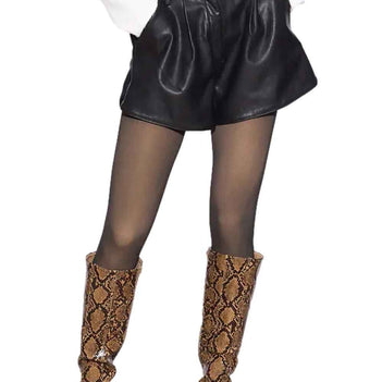Sheer Fleece Lined Tights