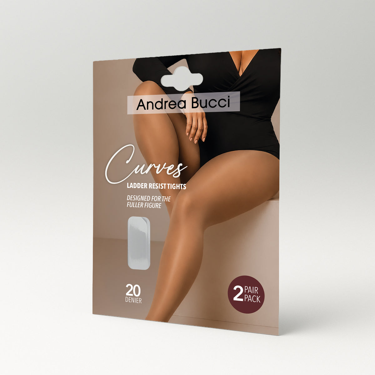 Curves Ladder Resist Tights 2 Pair Pack