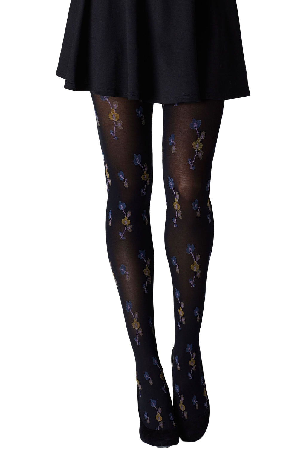 Oriental Flower Tights 1387