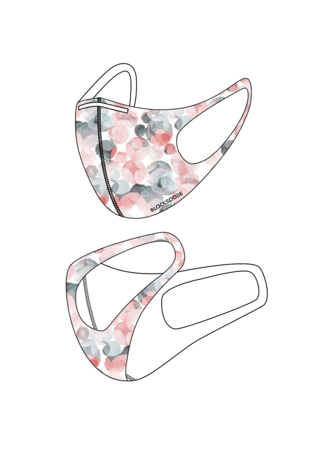3D Spacer Masks Non Medical - Adult Sizes - Point Pattern