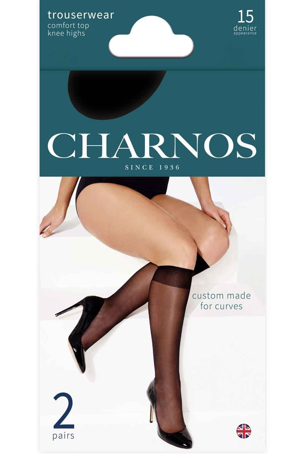 15 Denier Comfort Top Knee Highs Plus 2PP CFAE