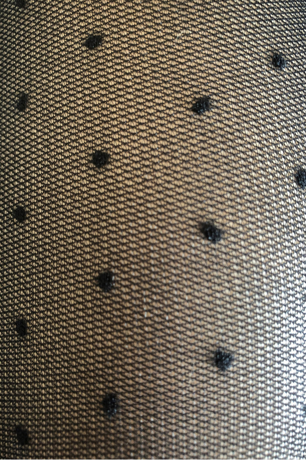 Dot on Fine Mesh Plus Size 1551