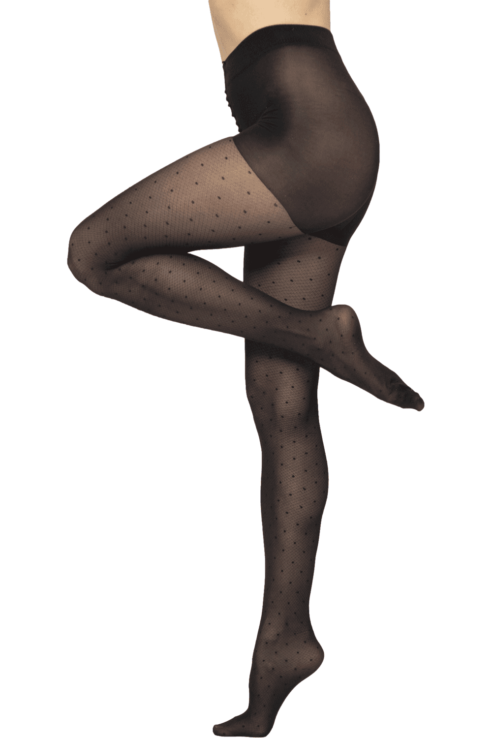 Polka Dot Control Top Tights 03/02465