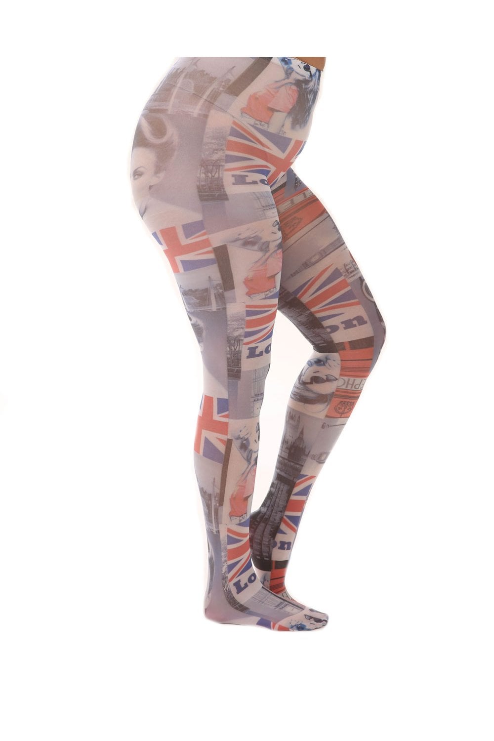 London Life Printed Tights