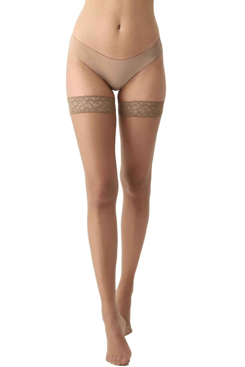 Chic Up 15 Lace Top Hold Ups