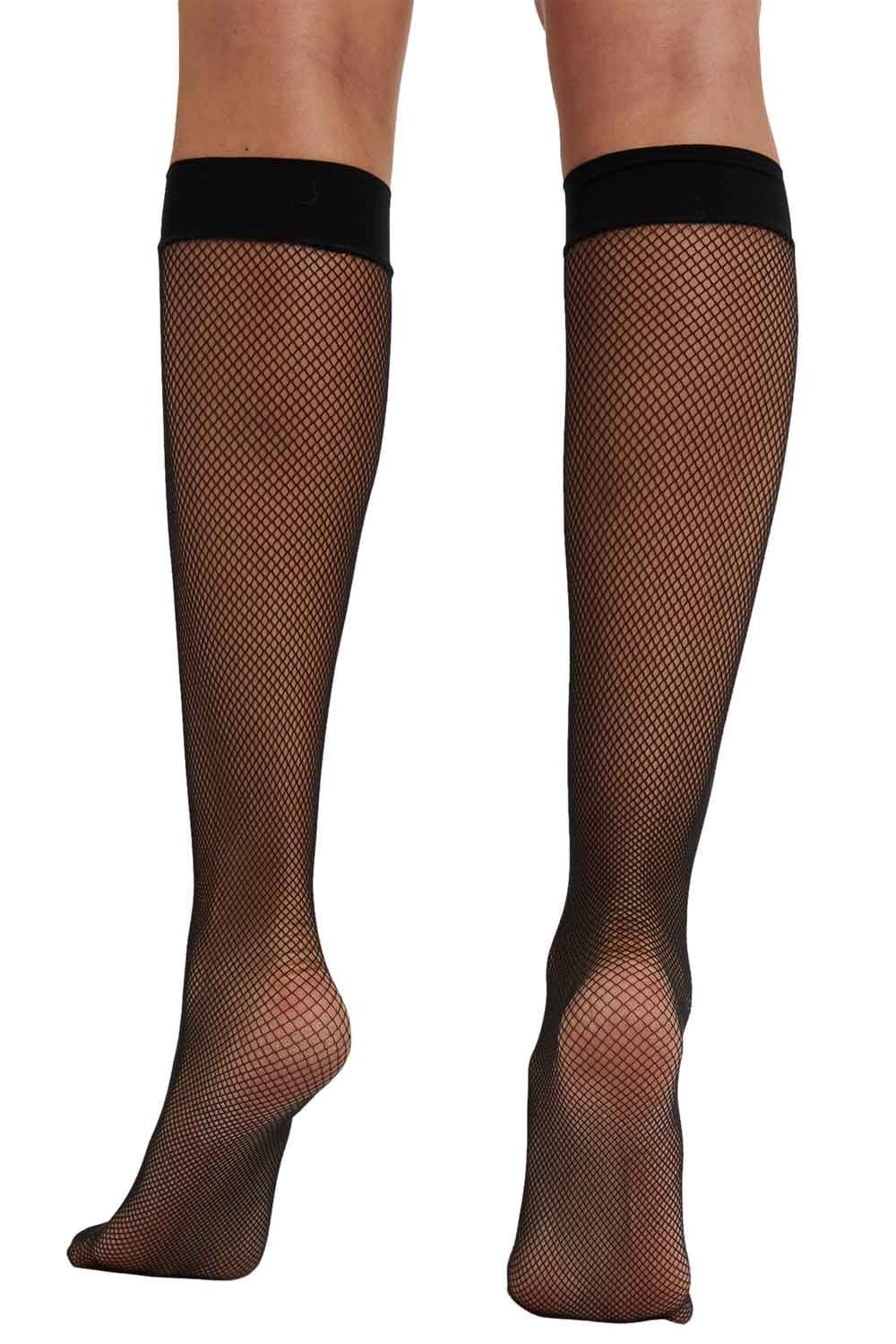 Twenties Econyl Net Knee Highs 31582