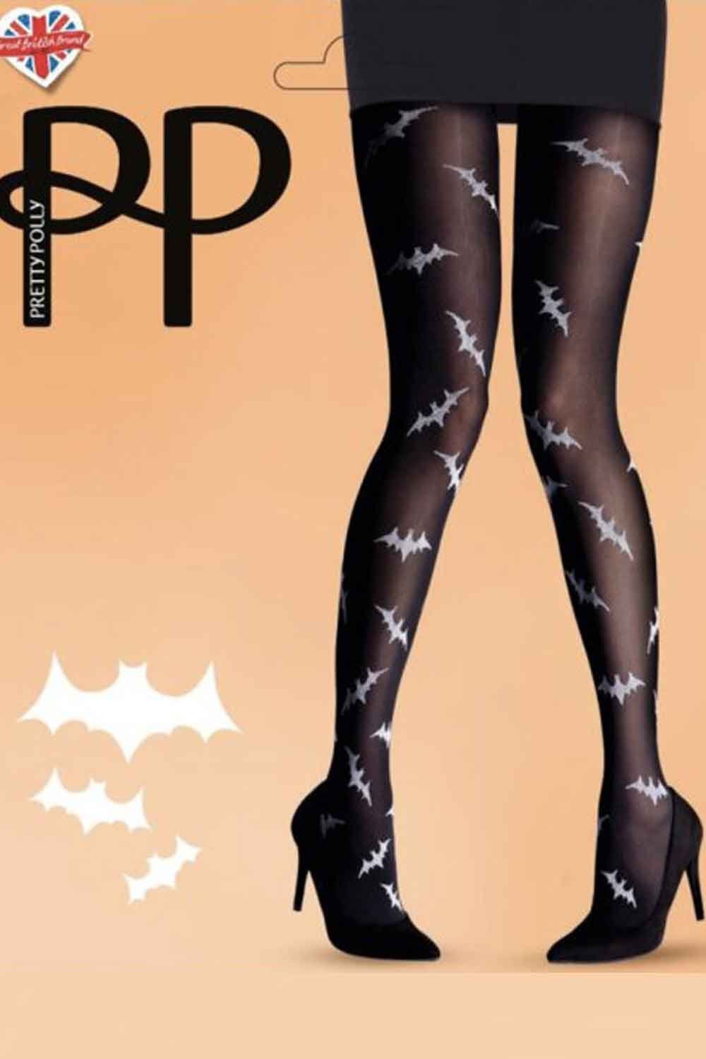 Halloween Bat Design Tights AYN7
