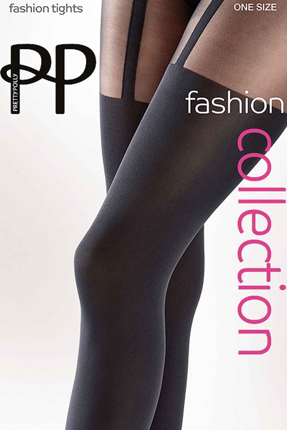 Pretty Polly Pretty Polly Suspender Tights AKQ2 – TightsTightsTights