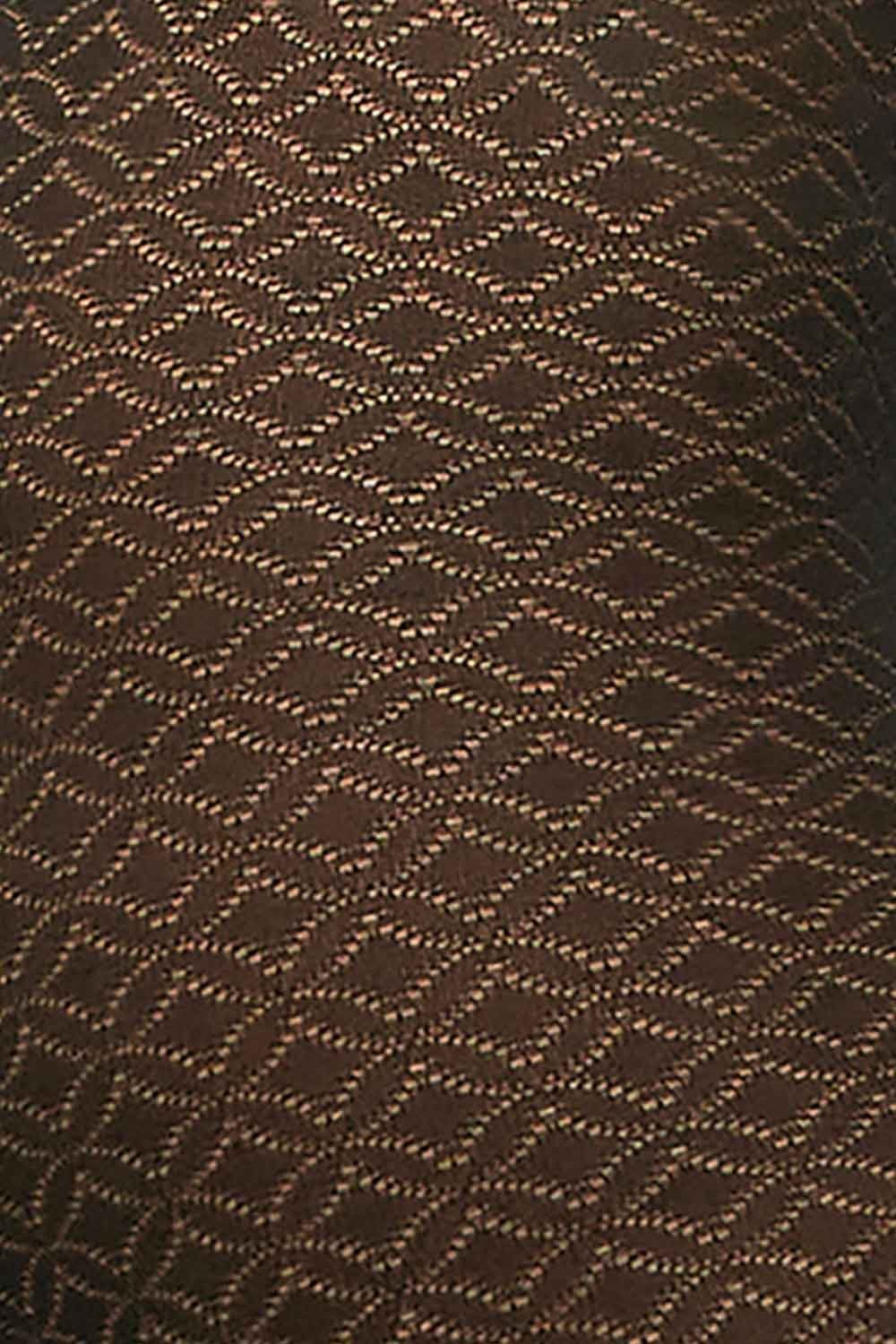 Geometric Jacquard Pattern 50 Denier Knee Highs 34408