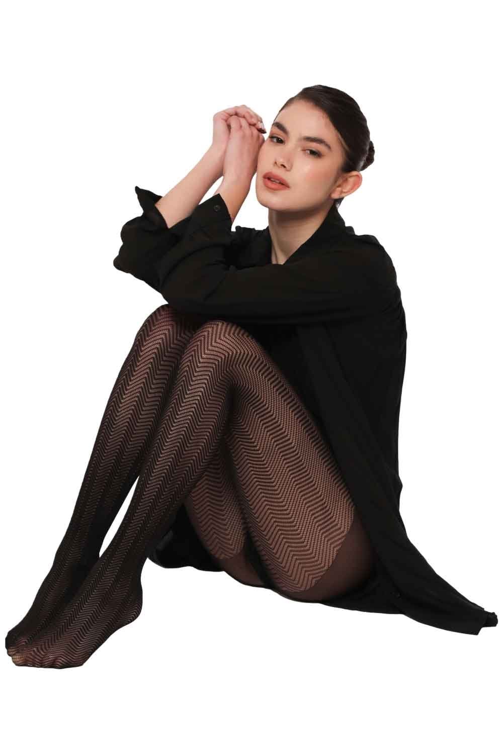 Chevron Design Tights 03/02467