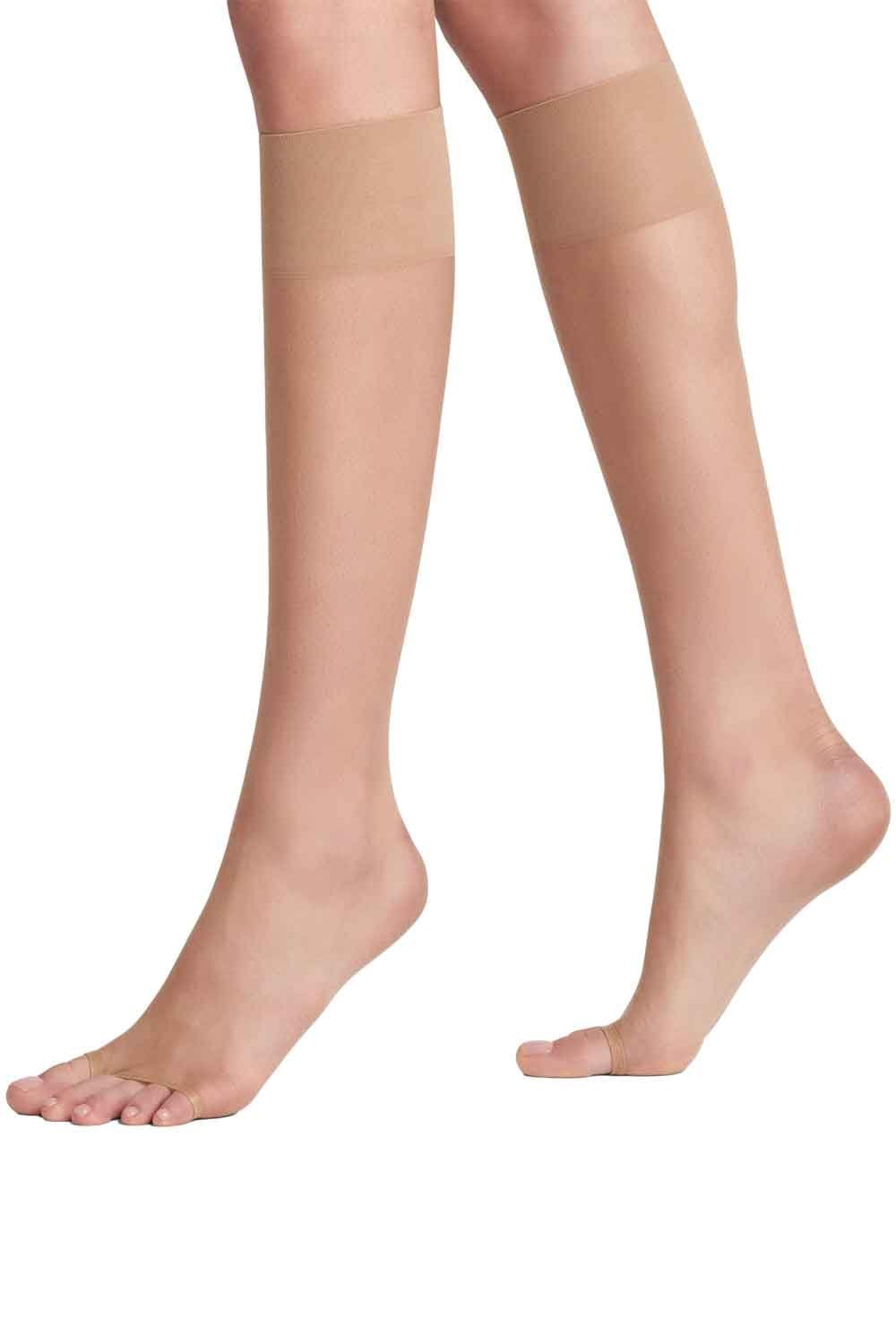 Shelina 12 Denier Toeless Knee Highs 41729