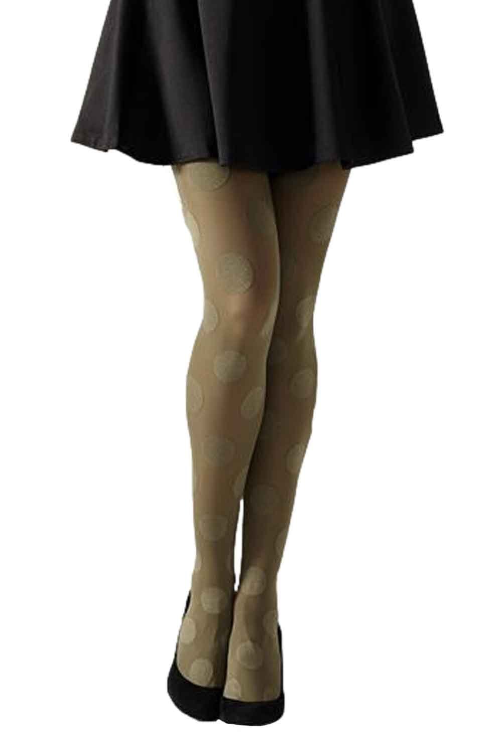 Large Marl Spot Tights 1370