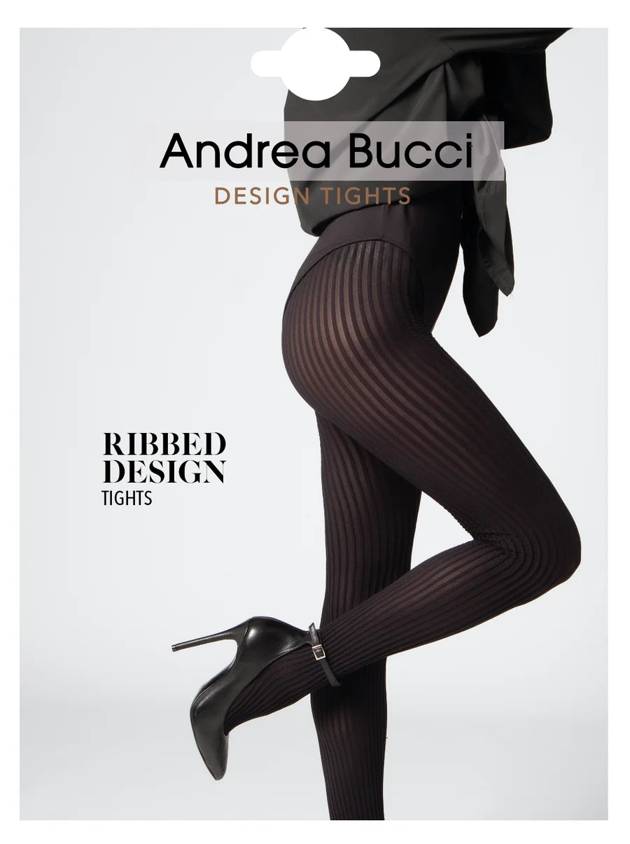 Chunky Ribbed Design Sheer To Waist Tights 03/02481