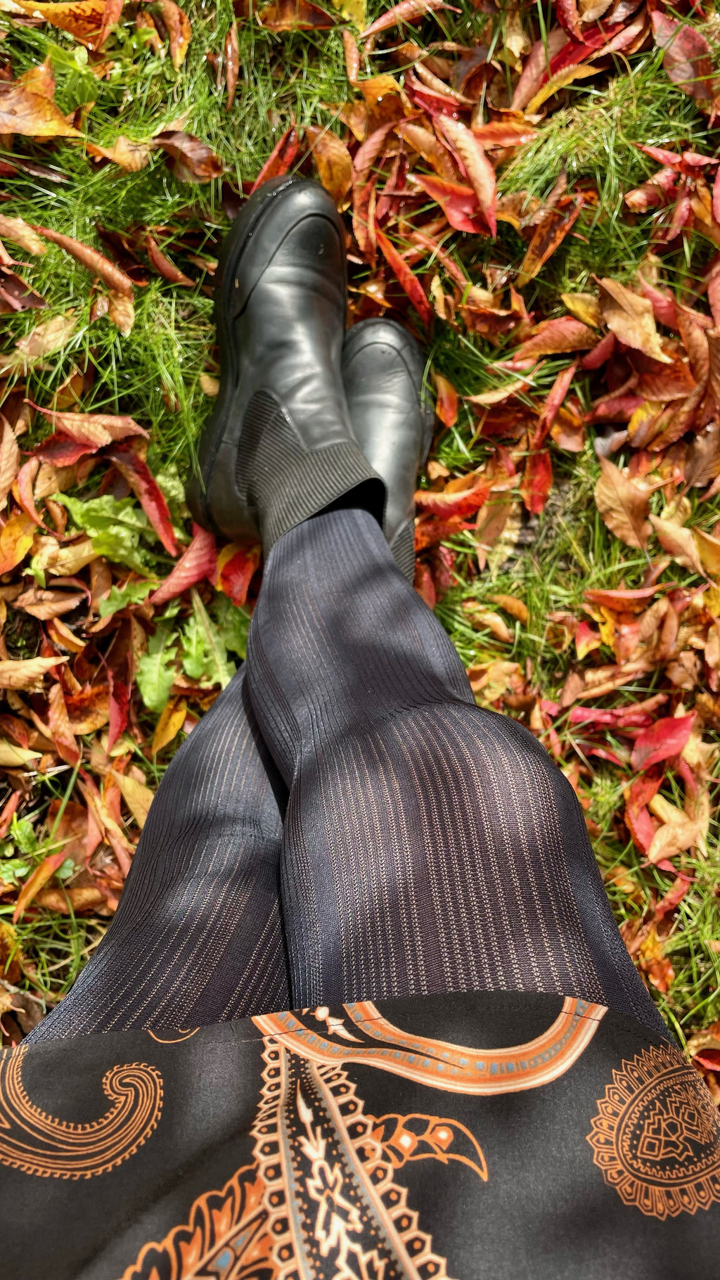 Rib Opaque Tights AWE7
