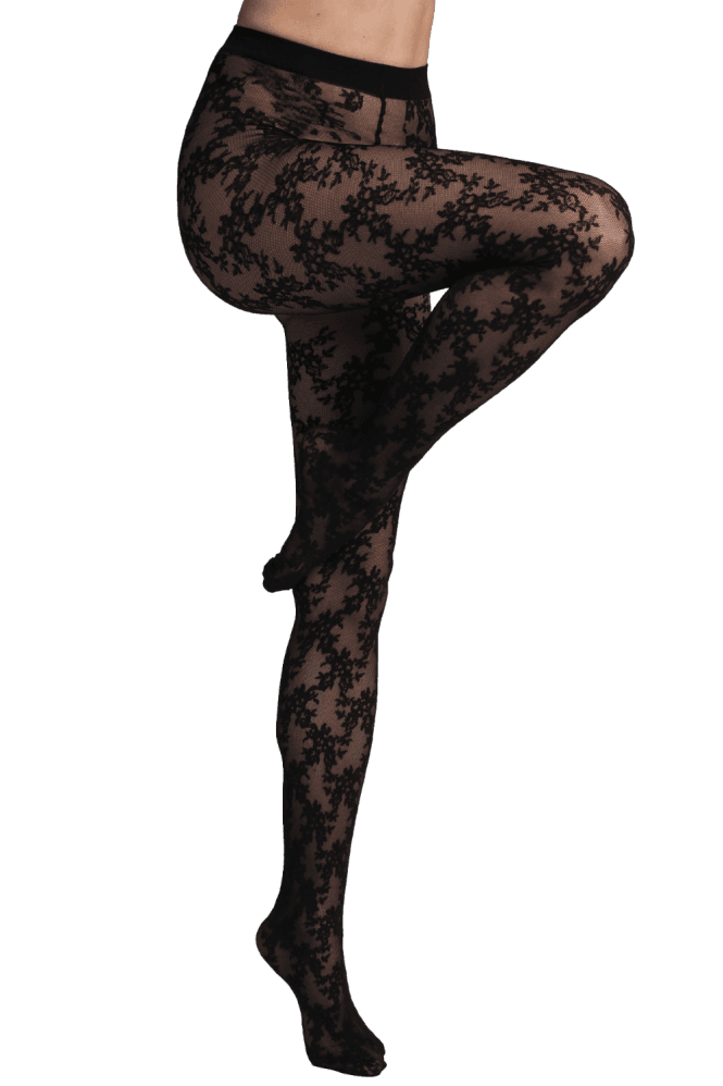 floral design tights by andrea bucci 03/02479