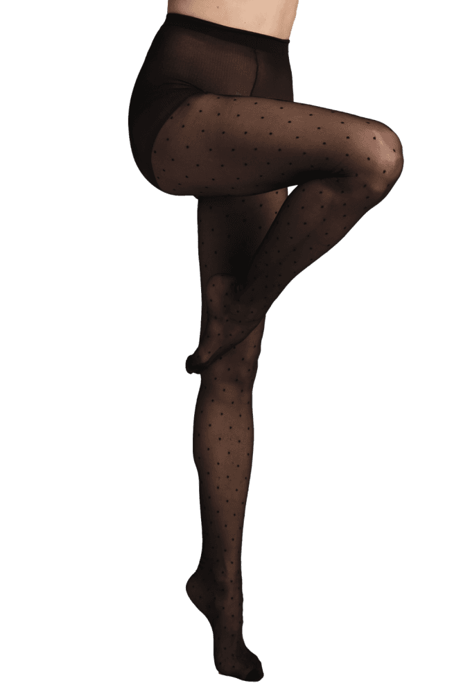 Andrea Bucci semi opaque polka dot tights 03/02476