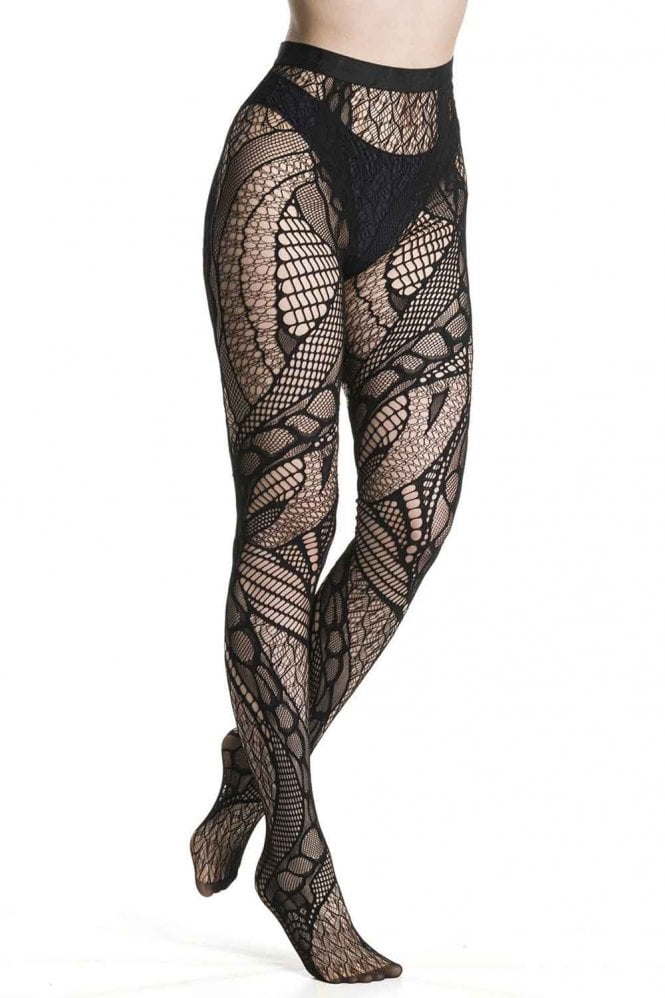 Black Celsius Tights By Trasparenze