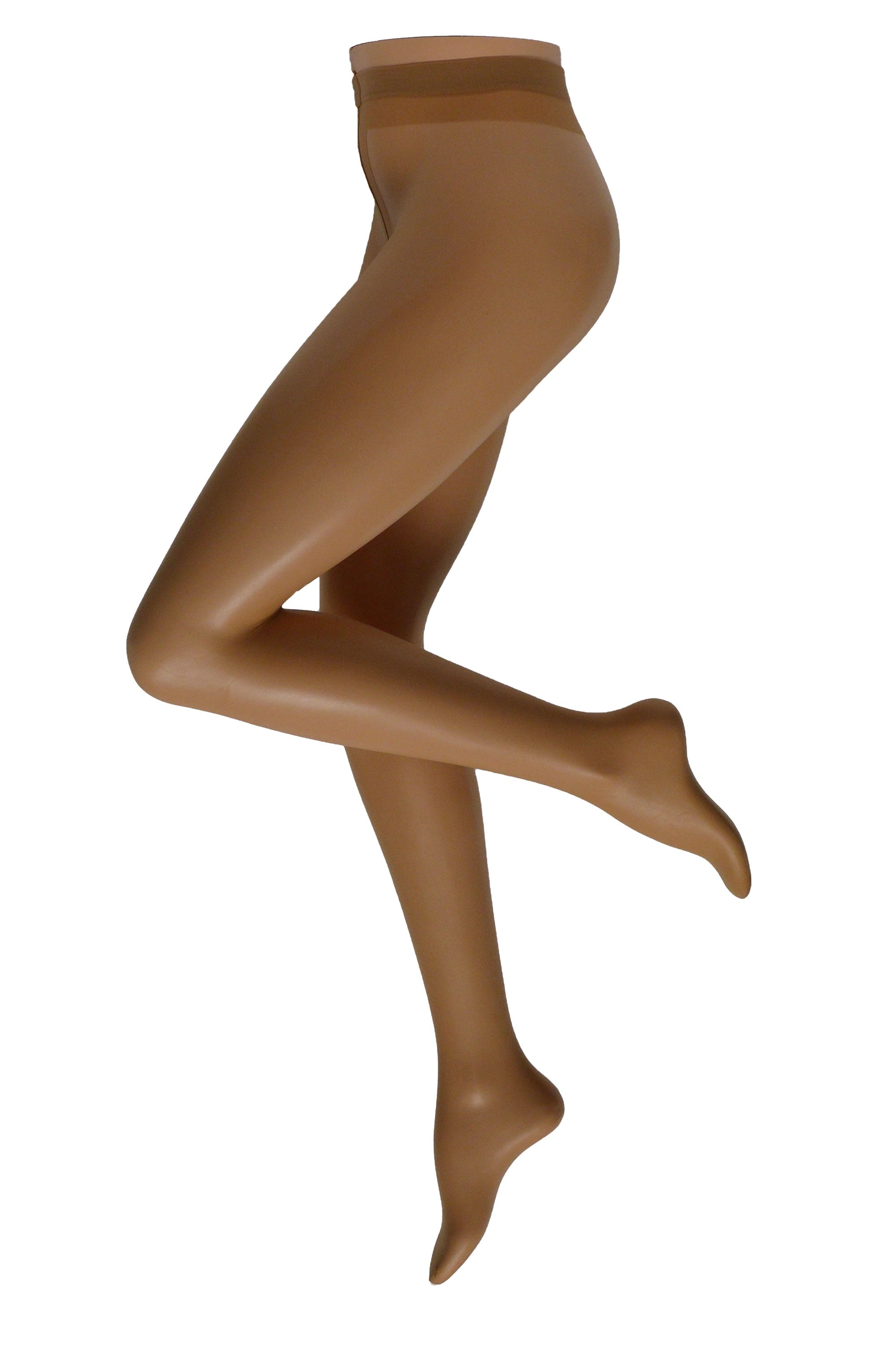 Cette soleil coloured matt  tights on a white background