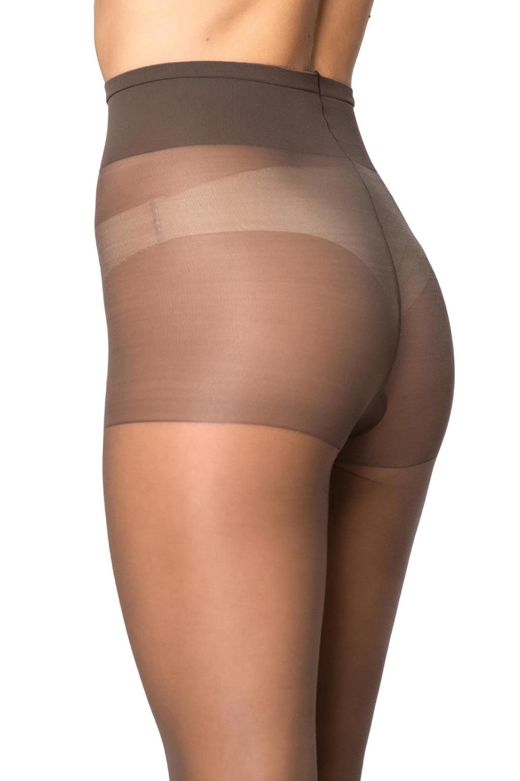 Leg shape support tights  on a white background