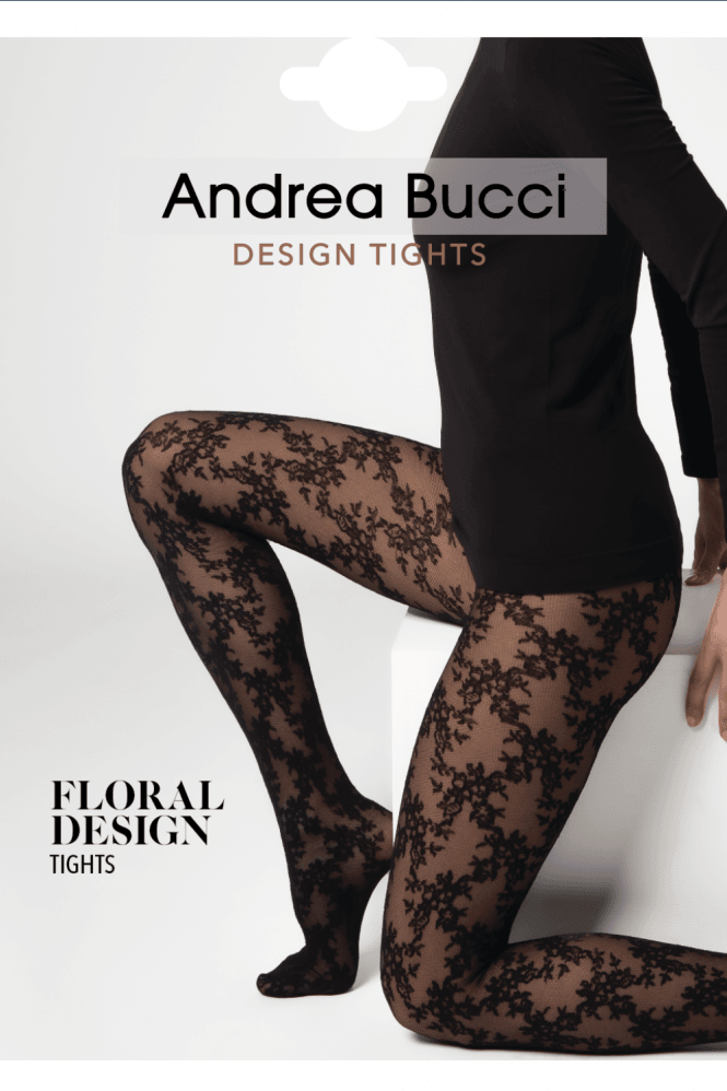Andrea bucci botanical floral design tights 03/02479