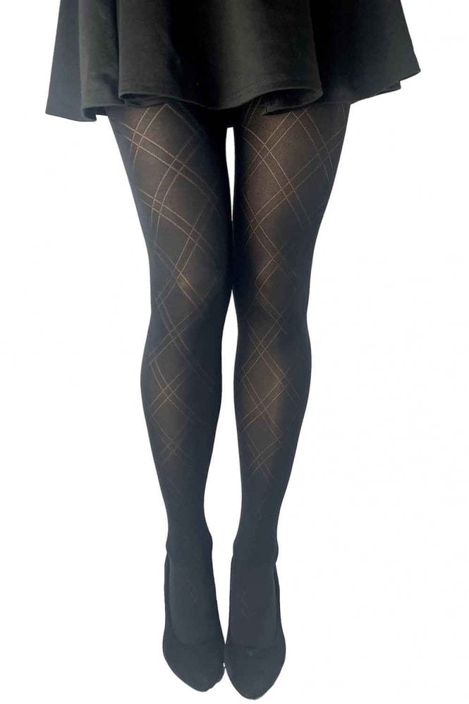 Gipsy double diamond tights with light control tops 1893