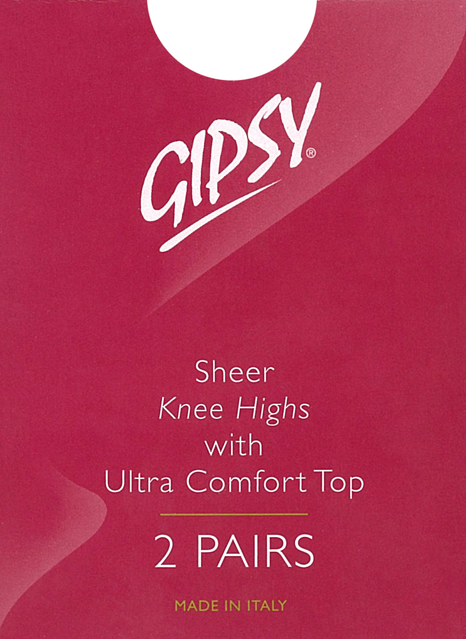 Sheer Smooth Knit Knee Highs 1005