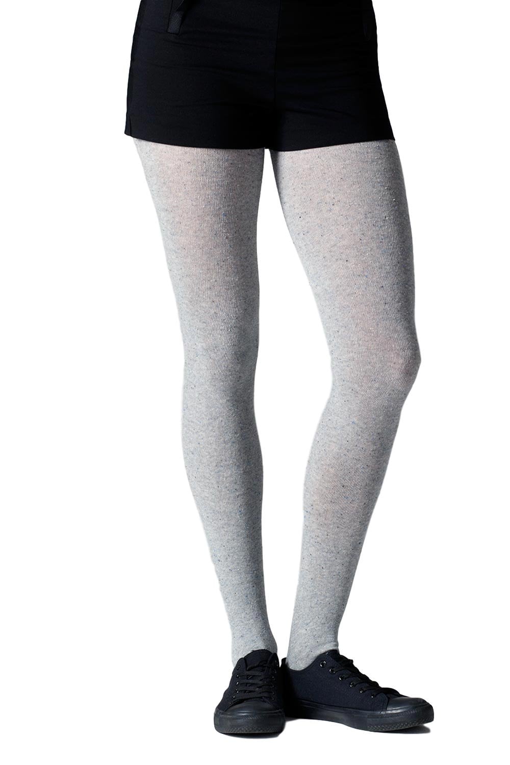 Gipsy cotton rich speckled tights on a white background