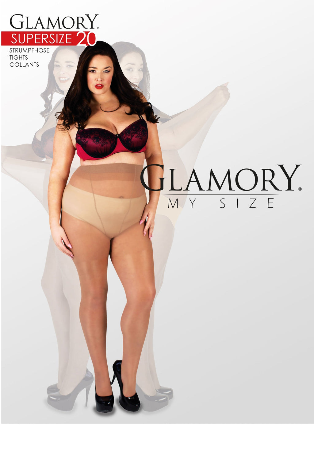 Glamory 50222 supersize tights pack