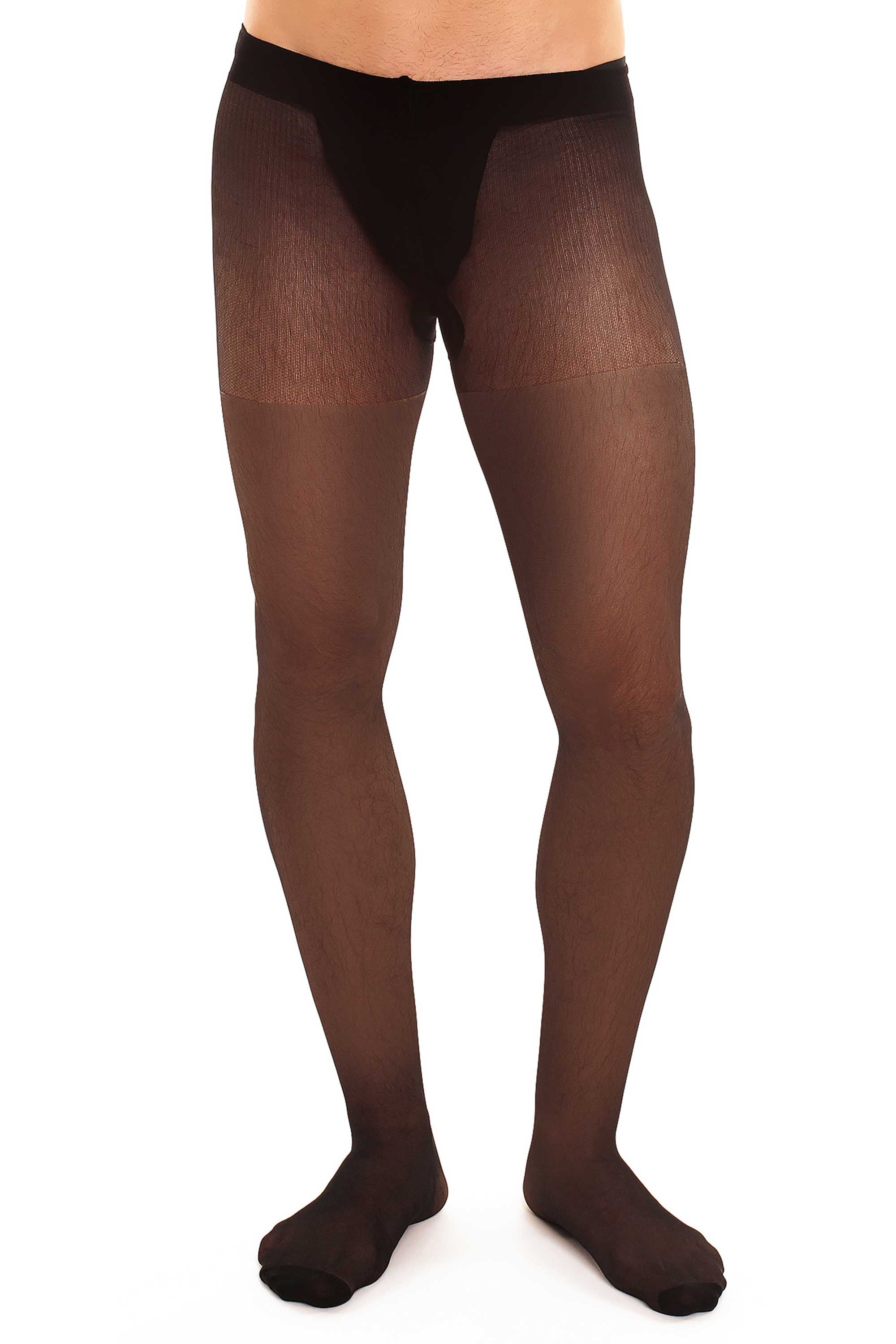 Glamory 50422 Mens 20 Denier Tights in black