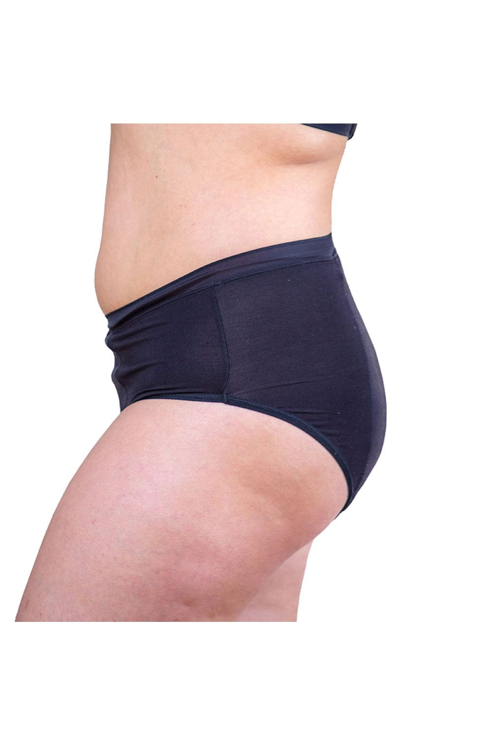 Love Luna period high waisted bamboo briefs on a white background