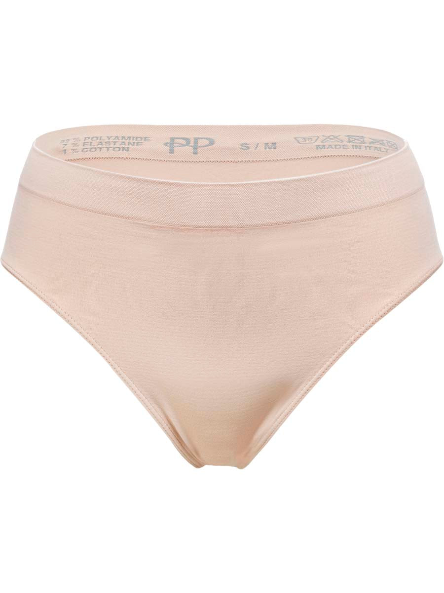 Nude seamfree briefs  on a white background