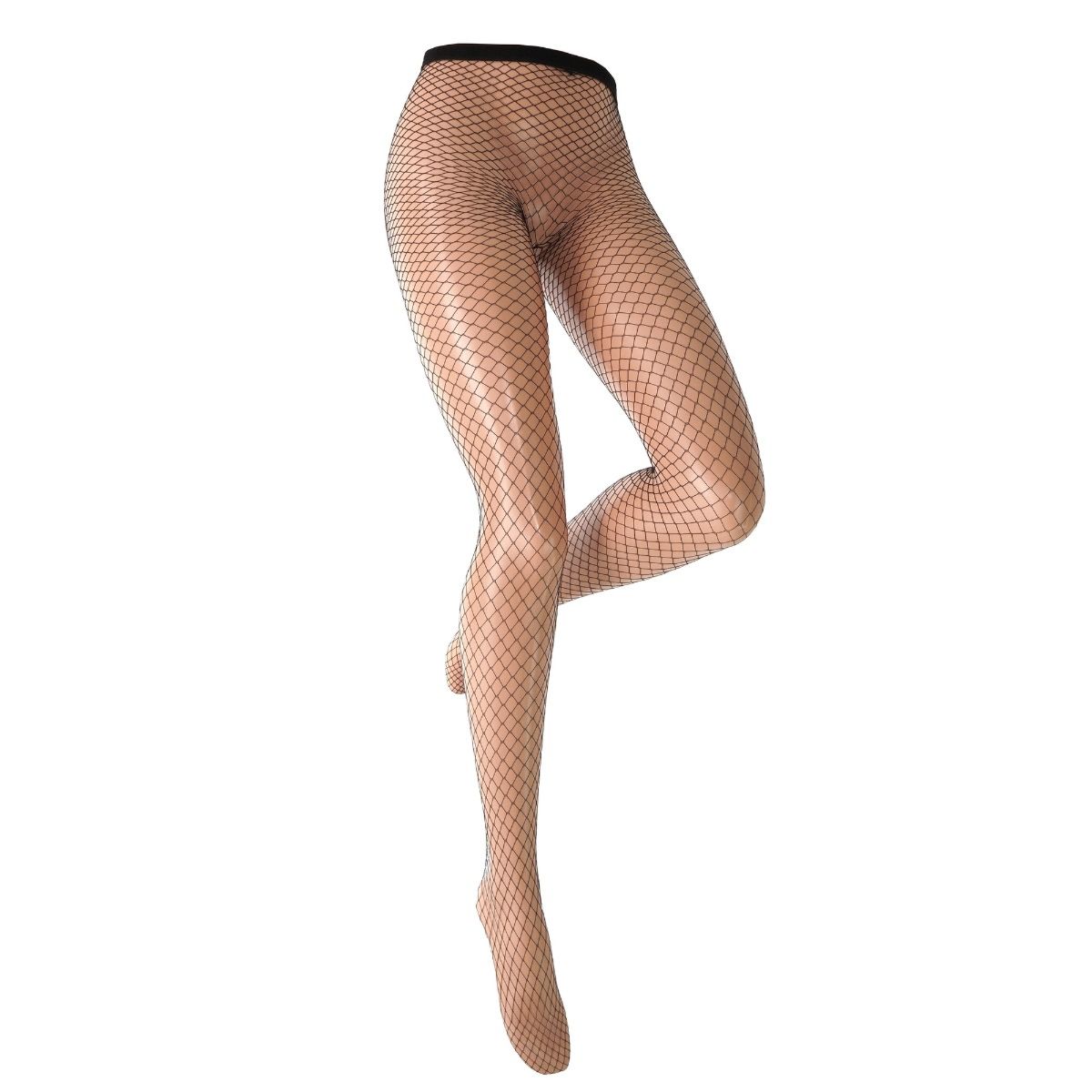Trasparenze  fishnet tights on a white background