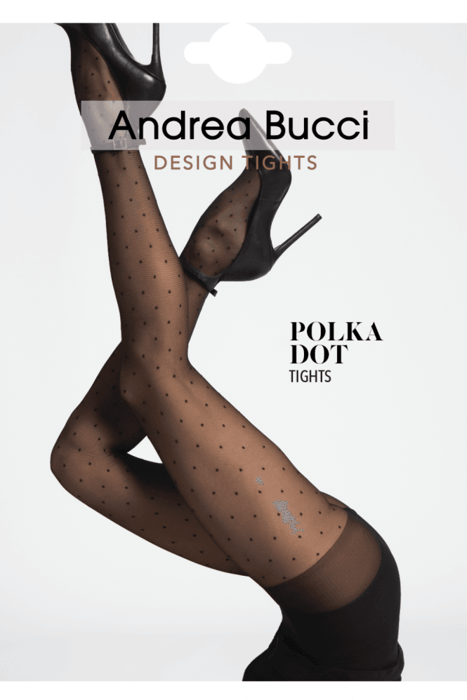 Polka dot tights by Andrea Bucci