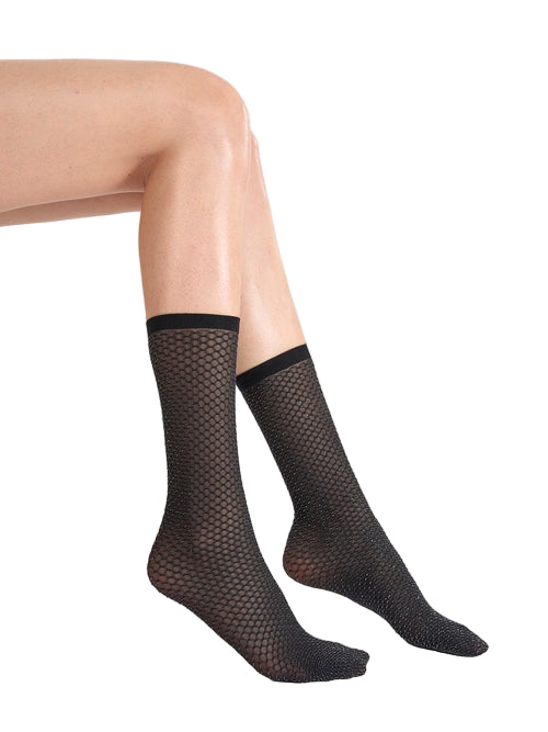 Wolford Shimmer Effect Socks 48114