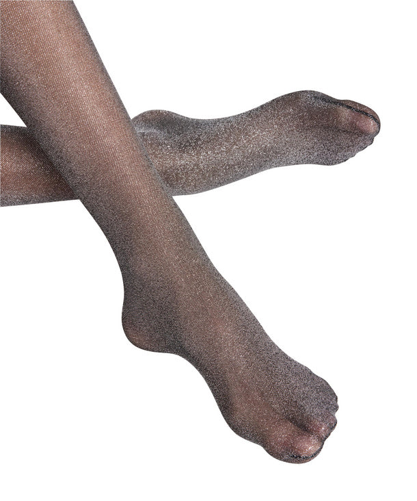 Glitter  tights  tights worn by a person on a white background