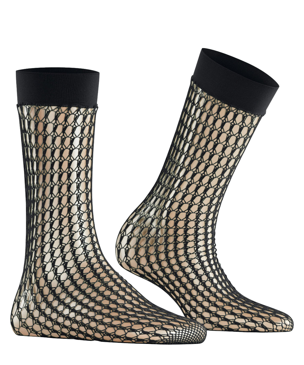 Black fishnet socks