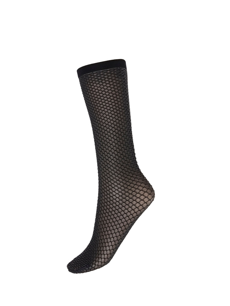 Wolford Shimmer Effect Black Sparkly Socks