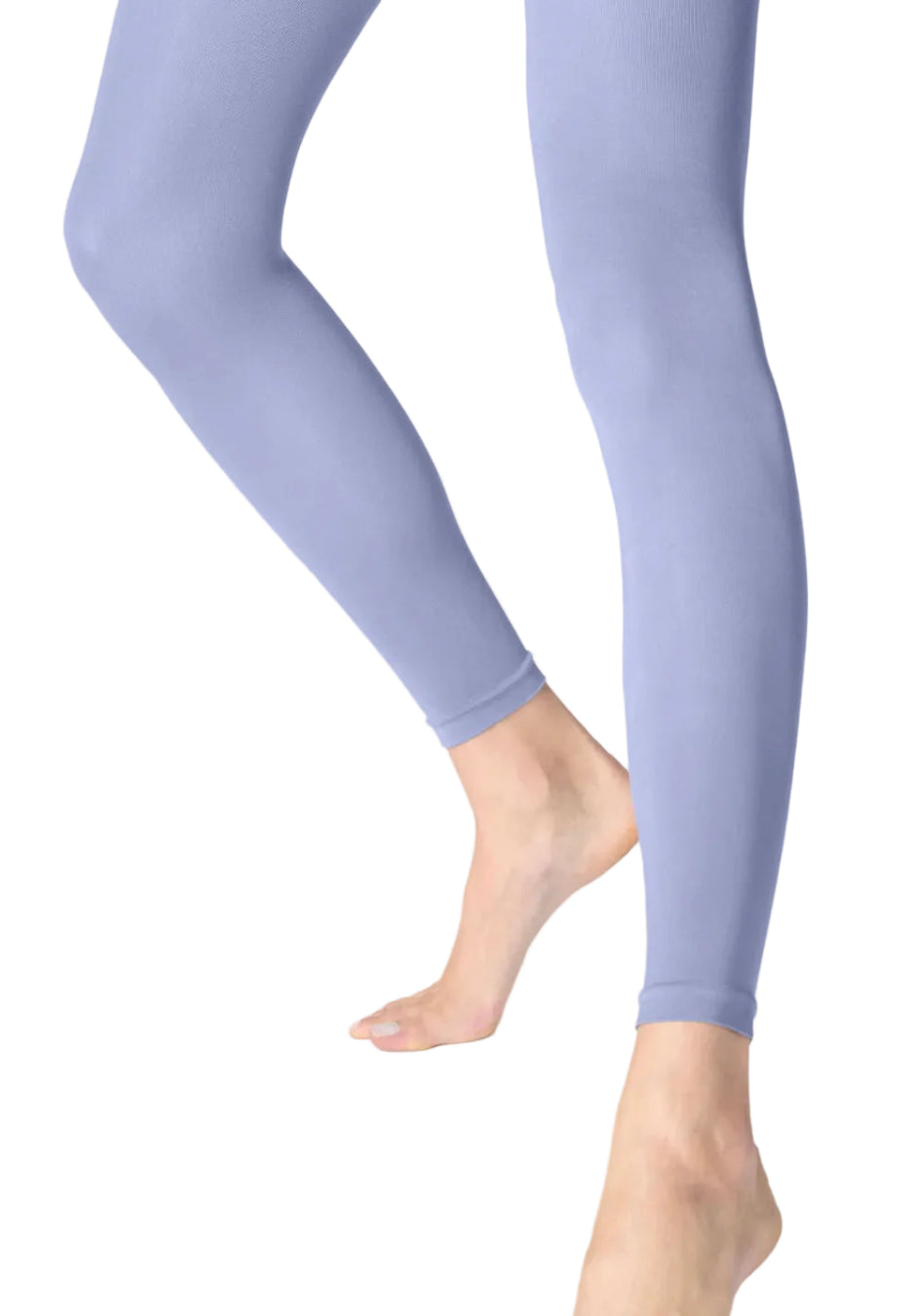 grey leggings worn by a person on a white background