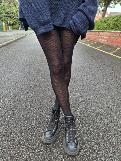 Zebra Pattern Tights AYW6